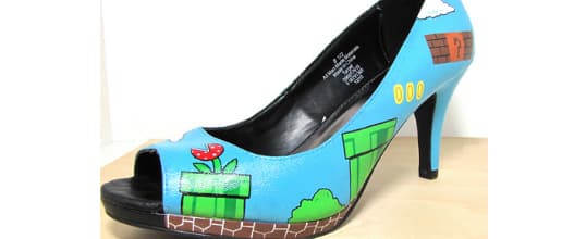 Sexy Mario Level Pumps – Schrei vor Glück!