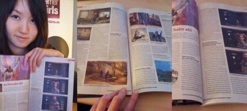 GamerGirls Artikel im WoW Sonderheft