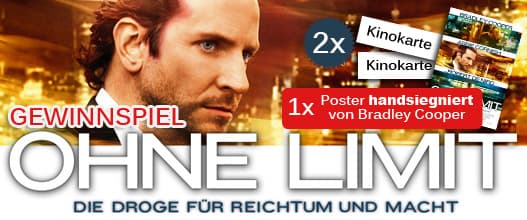 Verlosung - Handsigniertes Plakat von Bradley Cooper aus Hangover!!!