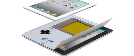 iPad 2 Smart Cover im GameBoy Style