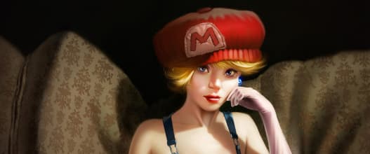 Peach lässt die Hüllen fallen...