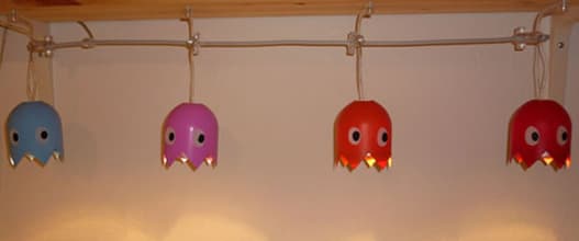 Pac-Man Lampe – Marke Eigenbau