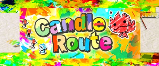 Candle Route – Buntes Puzzlespiel DSi Ware